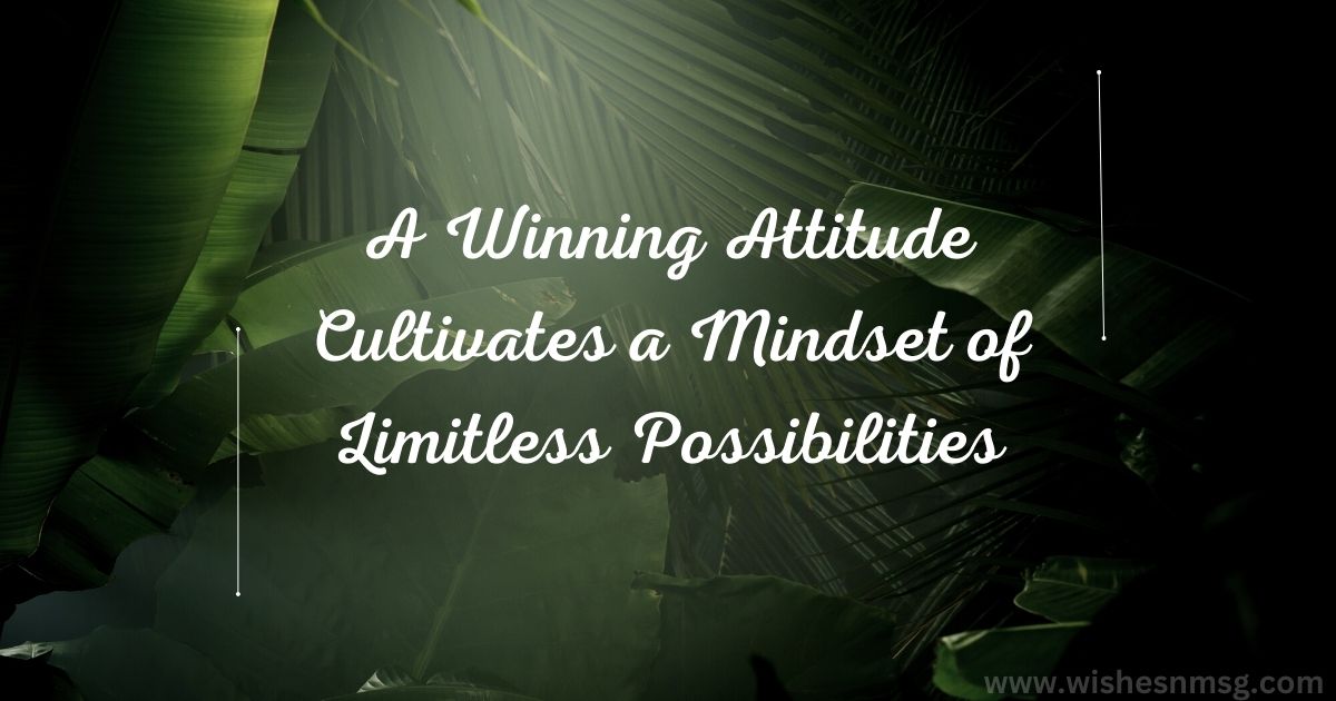 Attitude is Everything Quotes 